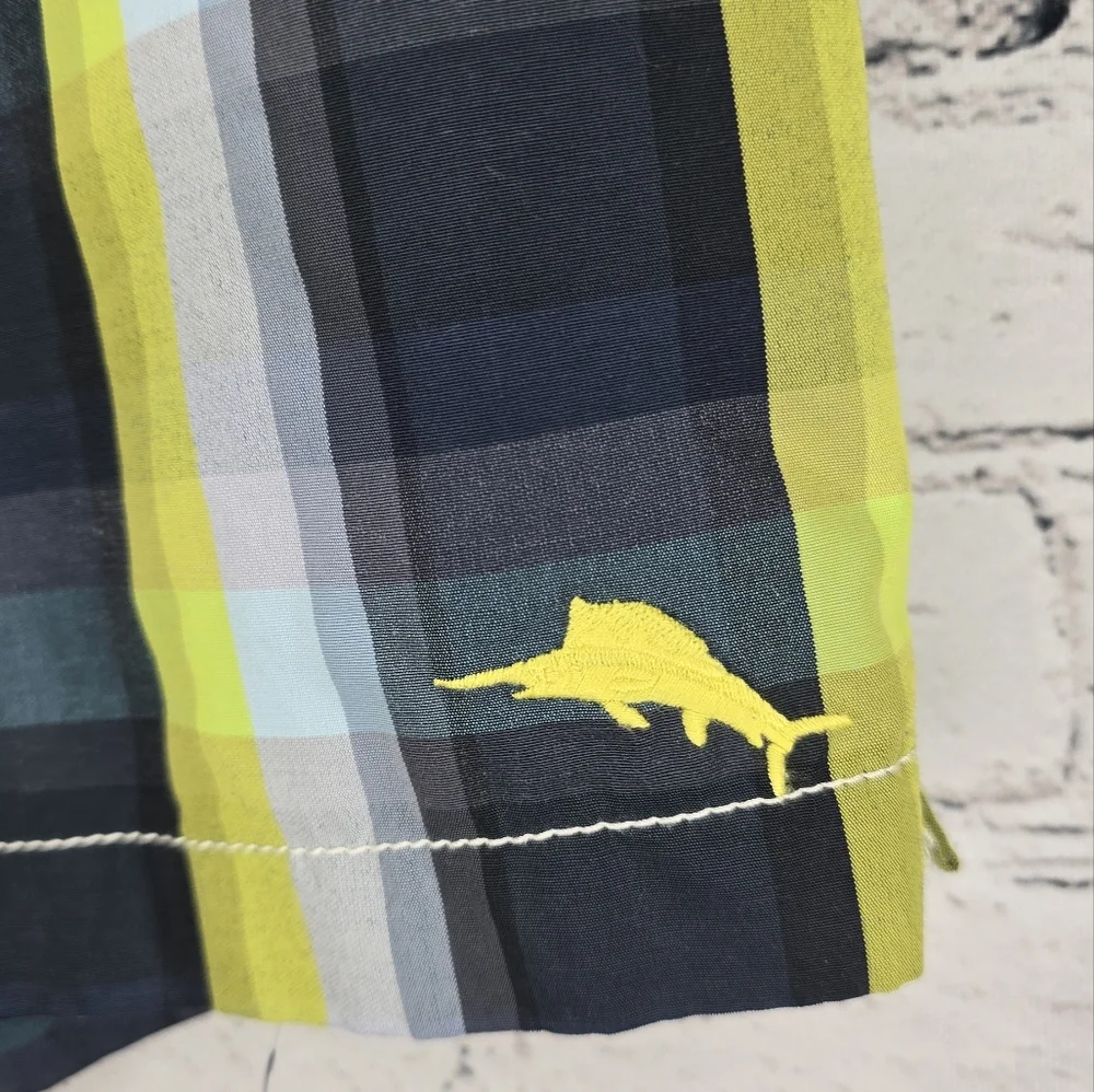 Tommy‎ Bahama Men's Plaid Swim Shorts Size XL